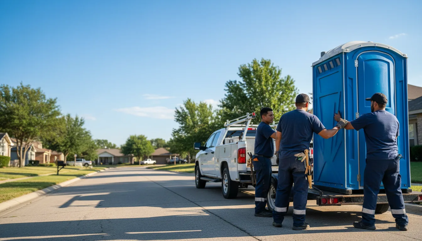 Portable Toilet Rental in West Mineral, KS near me